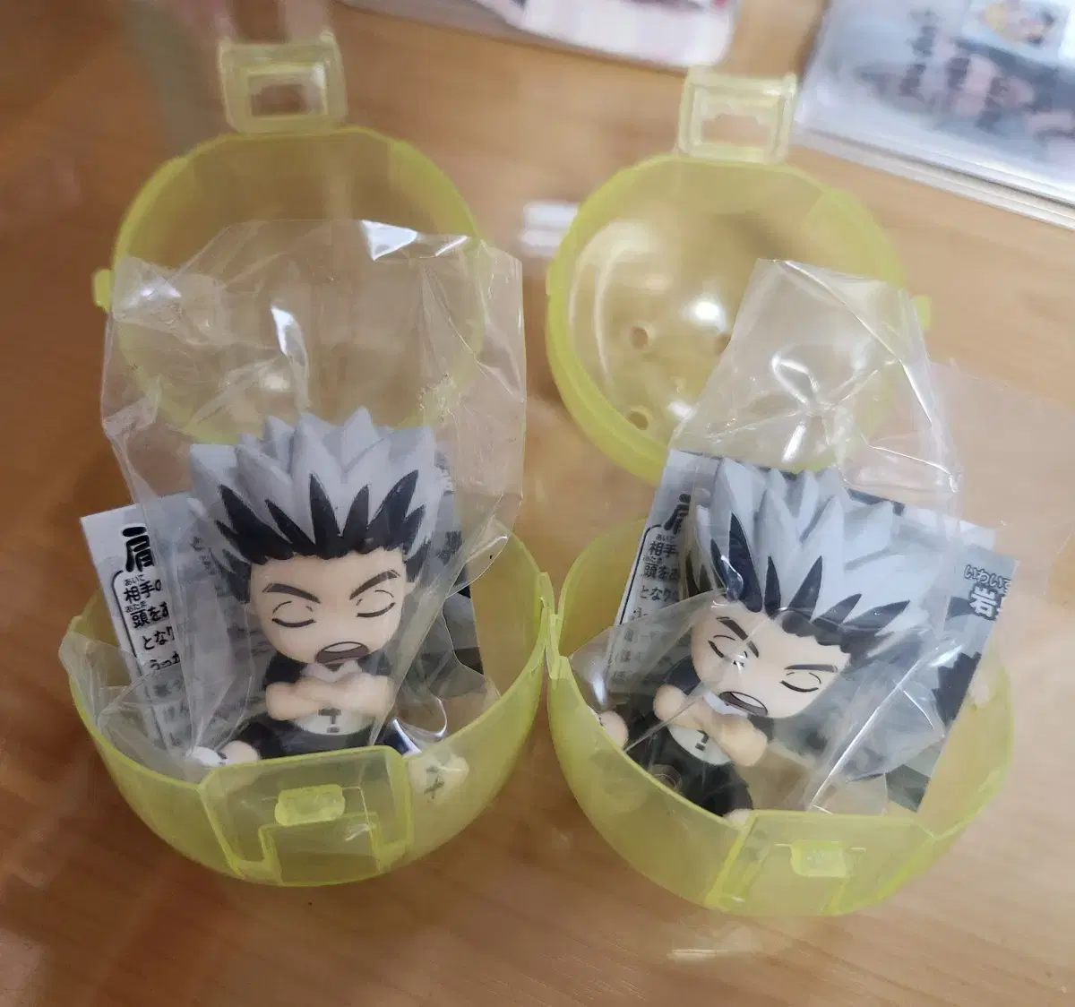 Haikyuu Shoulder Shoulder Figures Gacha Bokuto