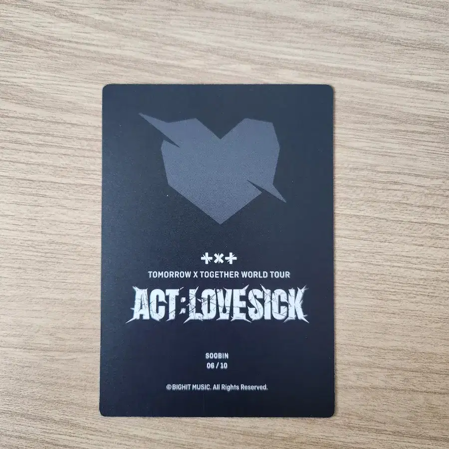 투바투 수빈 러브식 러브시크 럽식 lovesick 미니포카