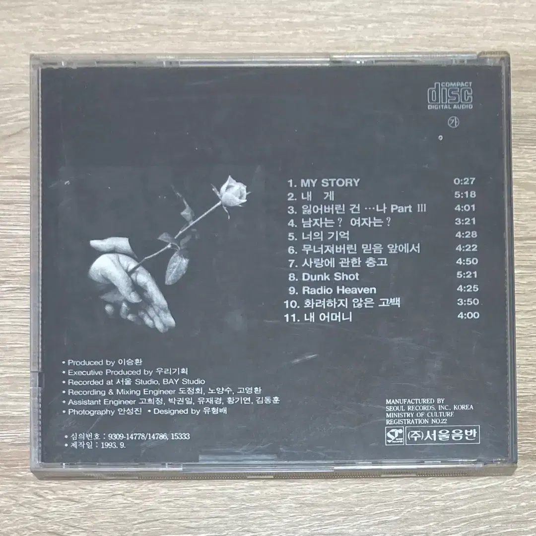 이승환 3집 CD 판매 (초반)