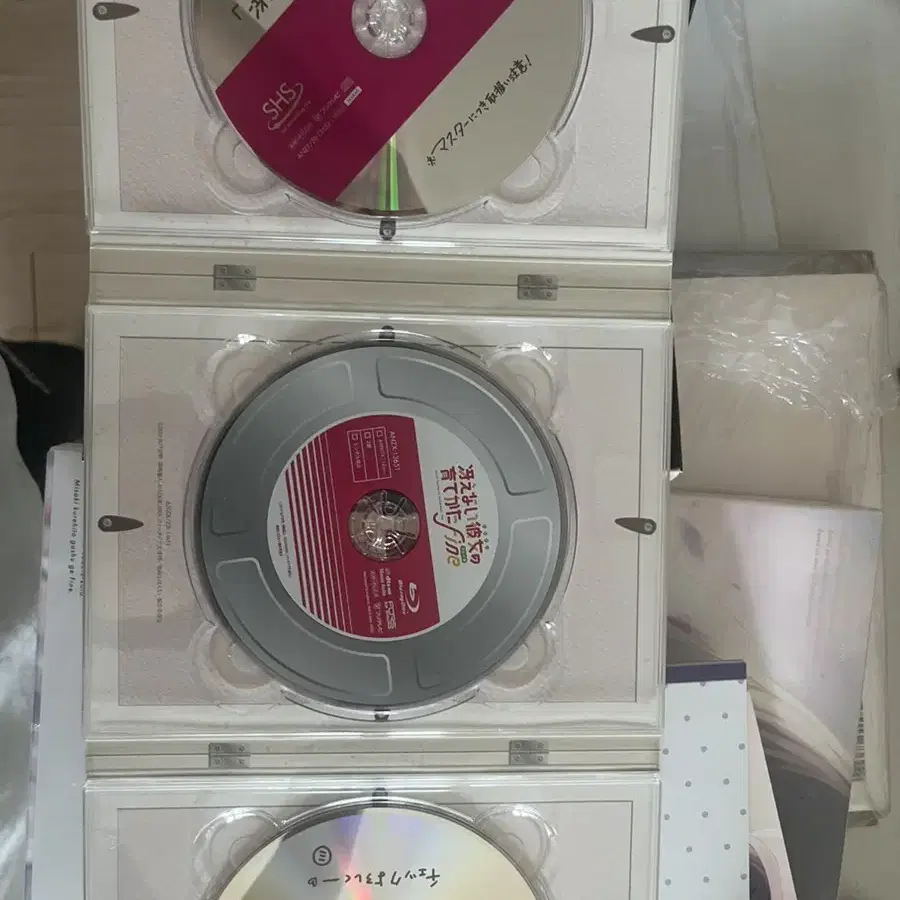 사에카노 극장판dvd/화집 상,하,glory moment(미개봉)/족자봉