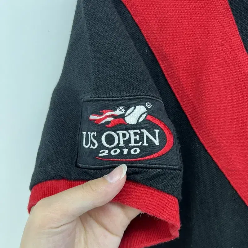 미디움 폴로랄프로렌 usopen y2k룩 빈티지 올드스쿨 카라티셔츠