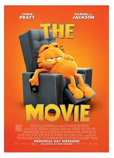 Garfield the Movie poster unsealed