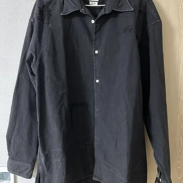 비즈빔 셔츠VISVIM 21 TRAVAIL SHIRT L/S CRASH