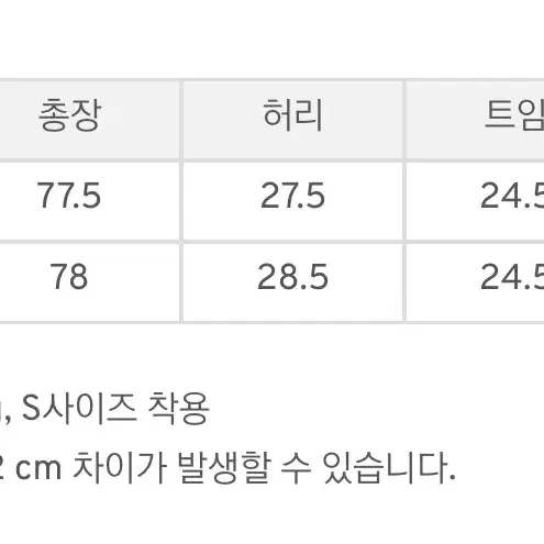 구즈 체크레이스 스커트 M