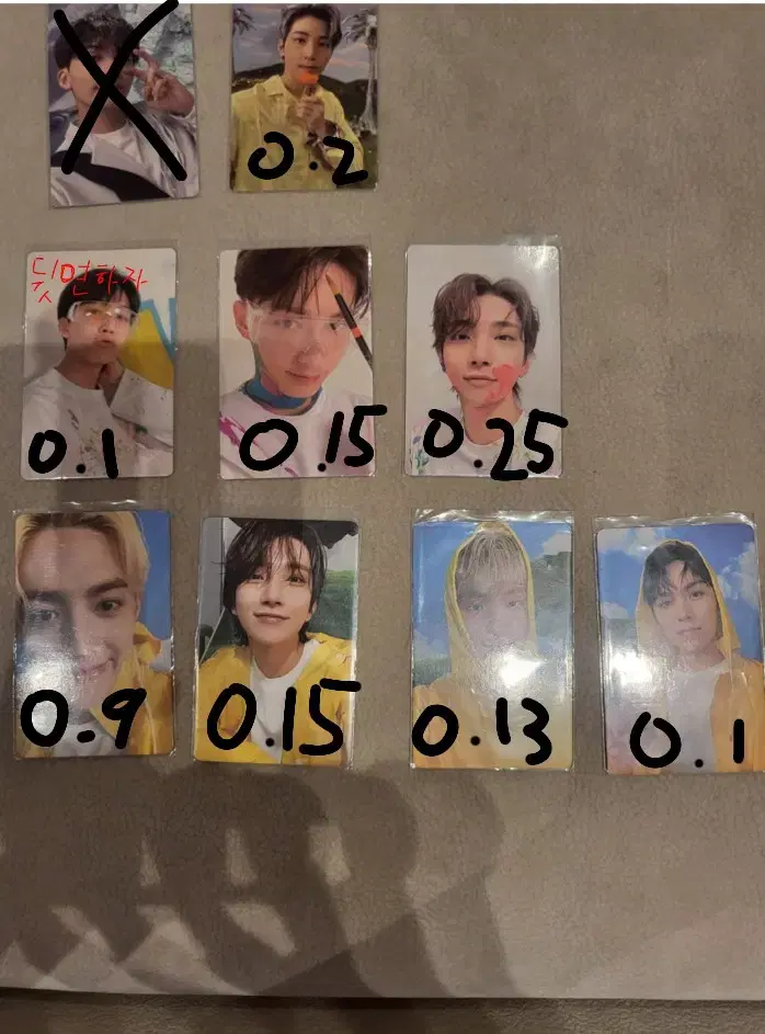 Seventeen Fedasun,Heaven,Sector17 photocard WTS