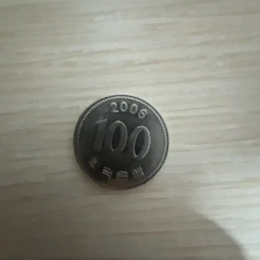 2006년 동전 100원