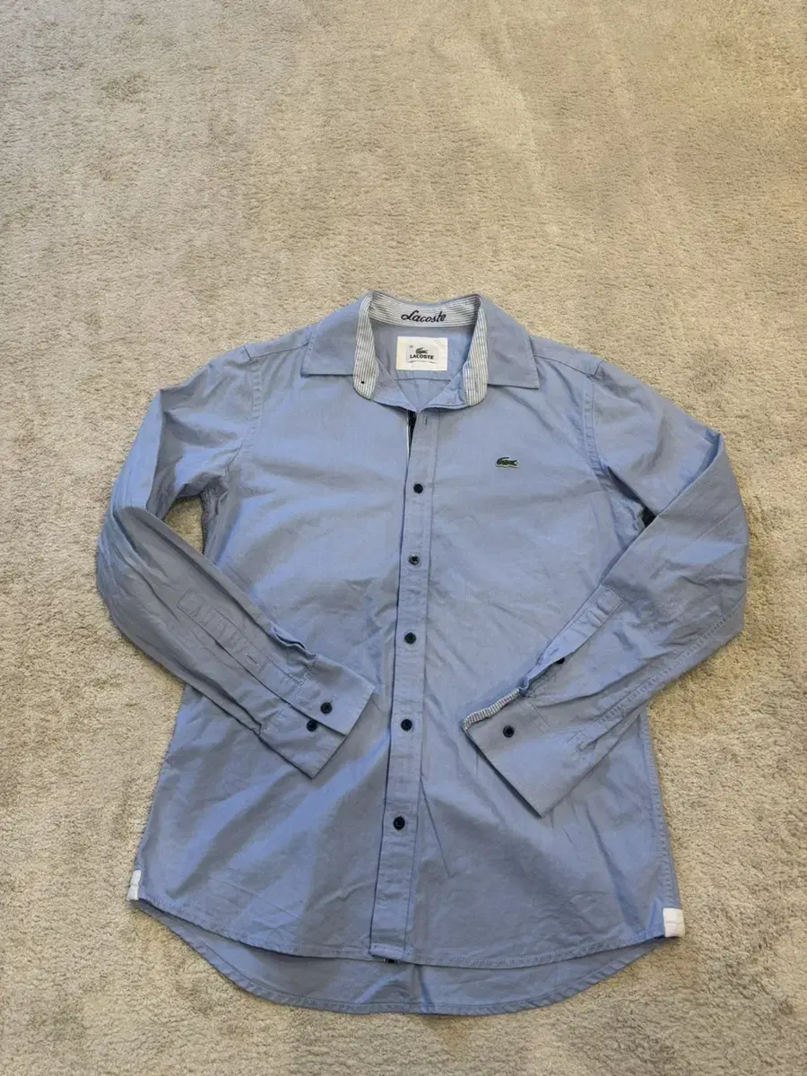 (상태SS, 판매12~) Lacoste Bom main color oxford shirt 95-100