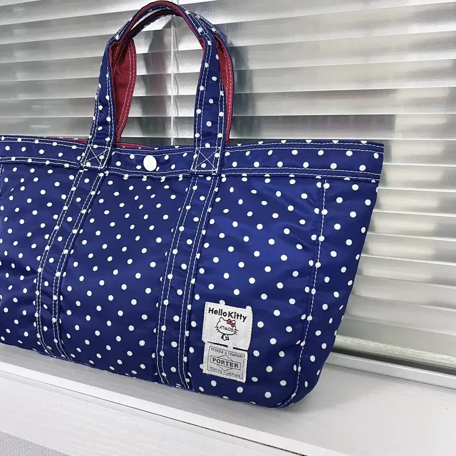 PORTER XatmosXHELLOKITTY TOTE BAG포터 헬로키티