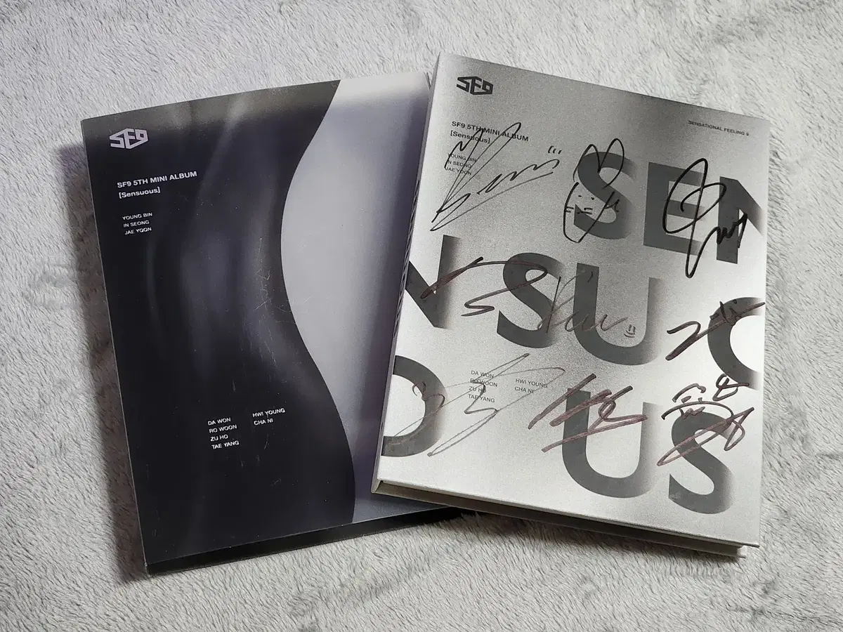 Rare - signed by sf9 signature album Limited Merchandise/SF9