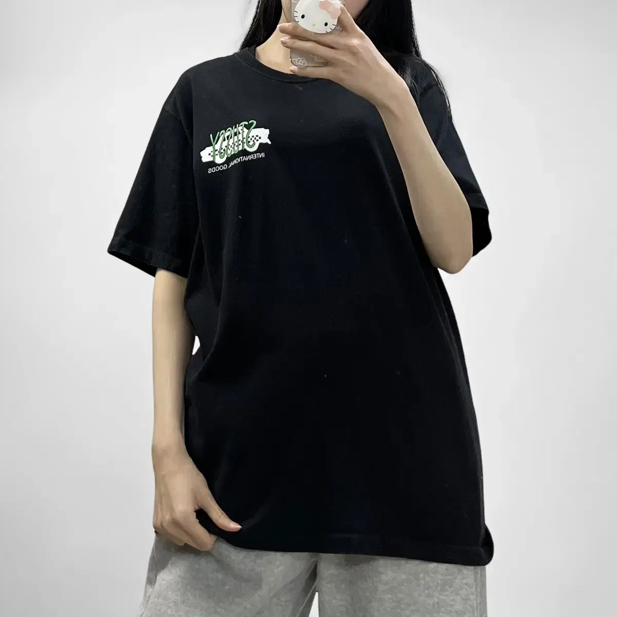 Stussy Stussy Taxi Cab Short Sleeve T-shirt Black