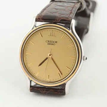 SEIKO CREDOR 8J81-6B00 18KTベゼル 美品 Credor Seiko 8J81-6B00 18KT Bezel Gold Coin Dial
