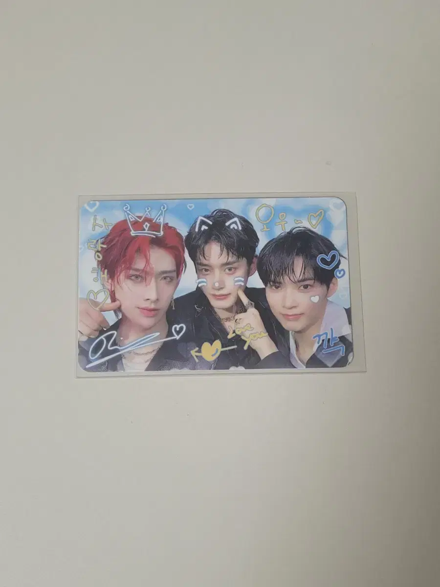 ZB1 units purikura photocard