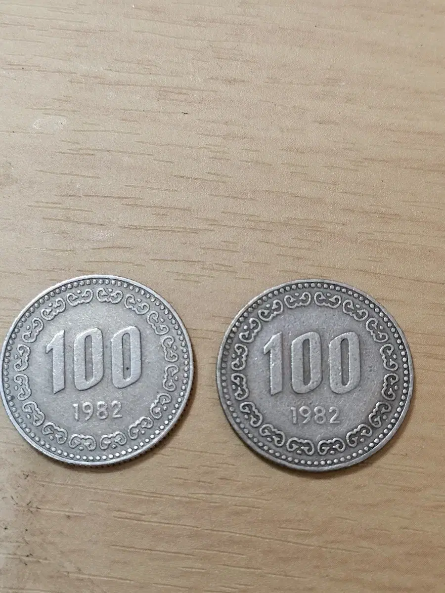 100-won coin 1982