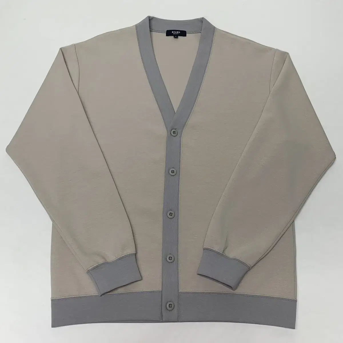 Beams Heart Neoprene Cardigan (L)