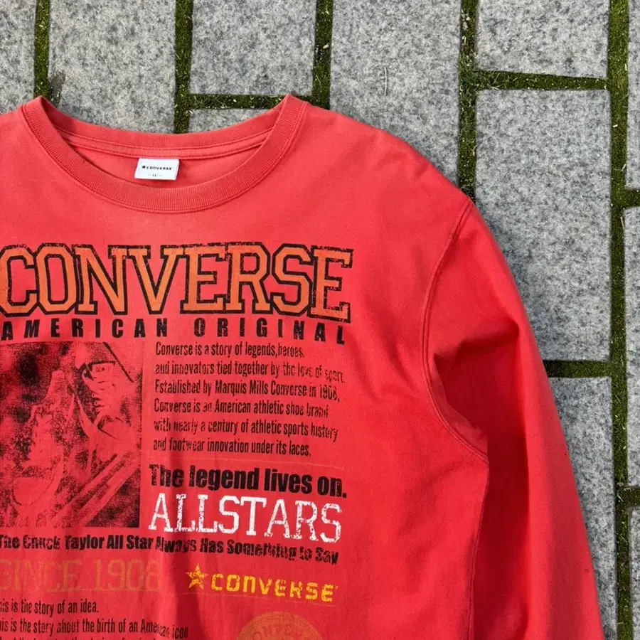 Converse(컨버스) 빈티지 롱슬리브 티셔츠