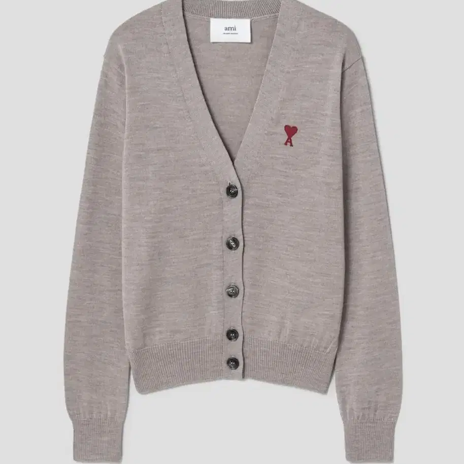 아미(ami) 가디건 Women Red Adc Cardigan