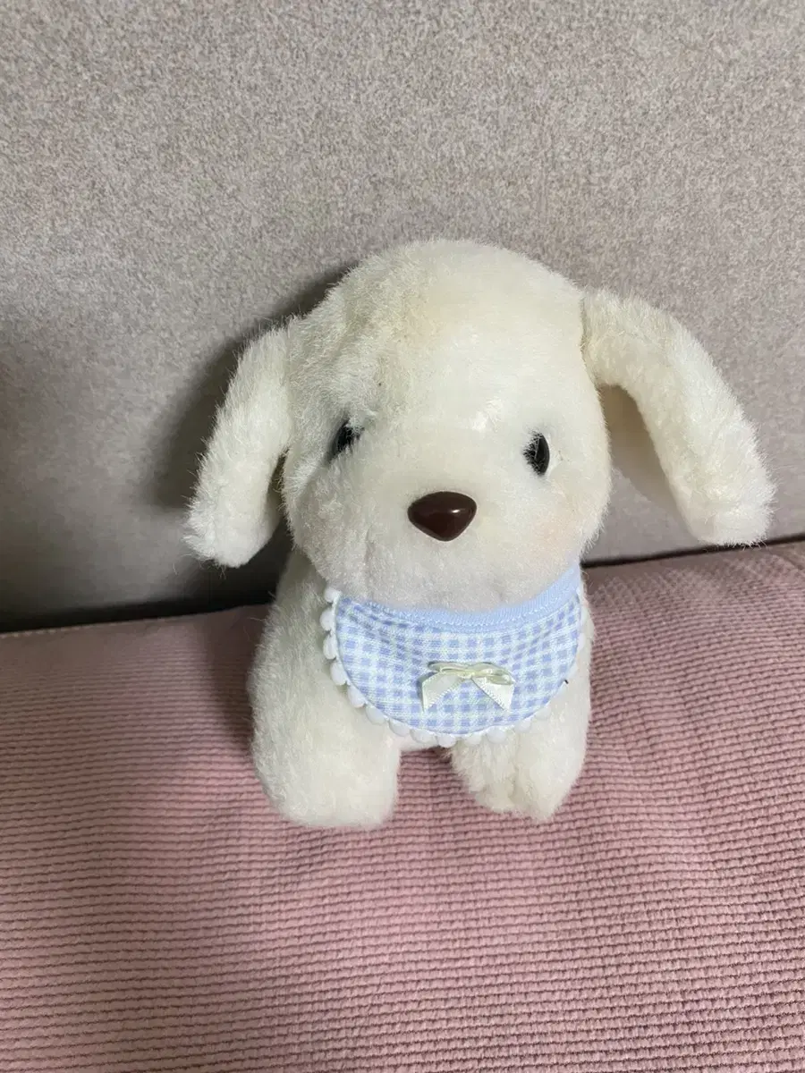 White Puppy Puppy Doll