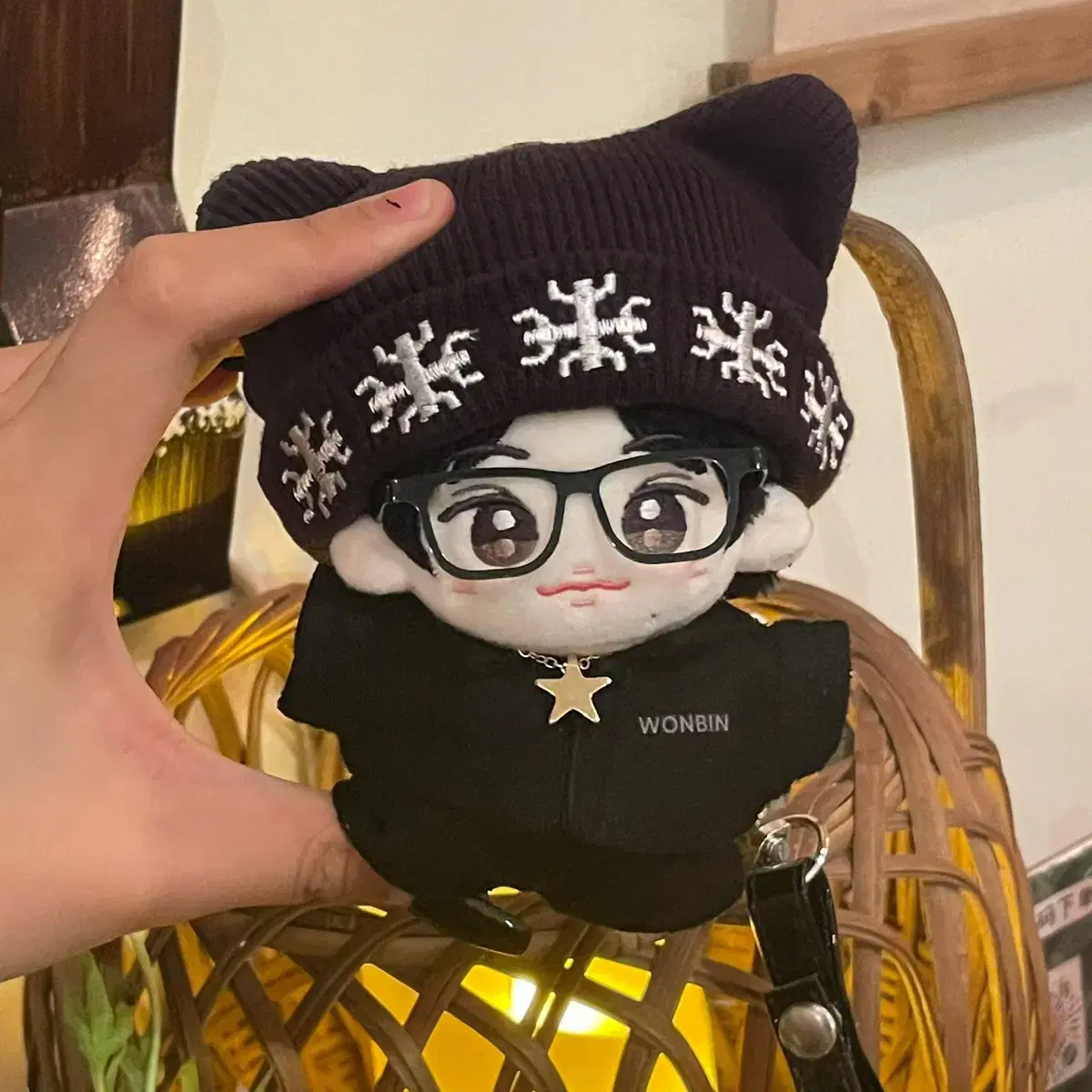 10cm wonbin doll wts