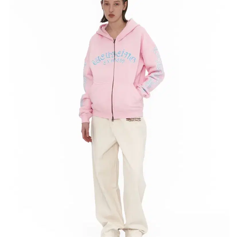 웰빙익스프레스 Fancy Hoodie Pink