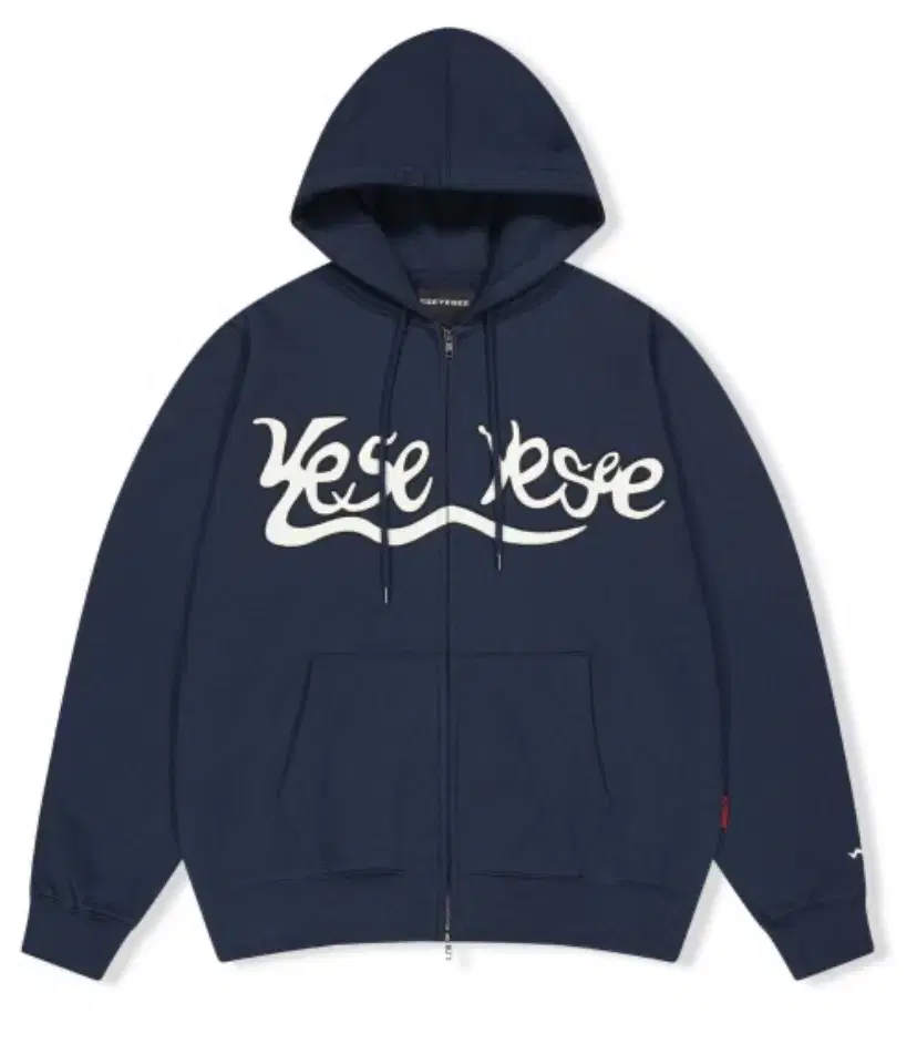 예스아이씨 Y.E.S Snail Logo Zip-up Hoodie S