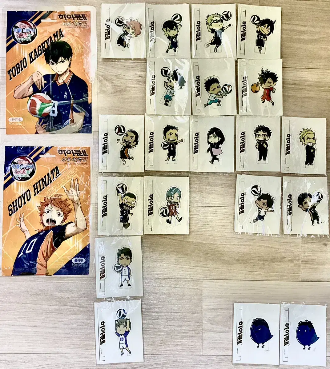 Haikyuu Sour Candy Puzzle Figures Ministand