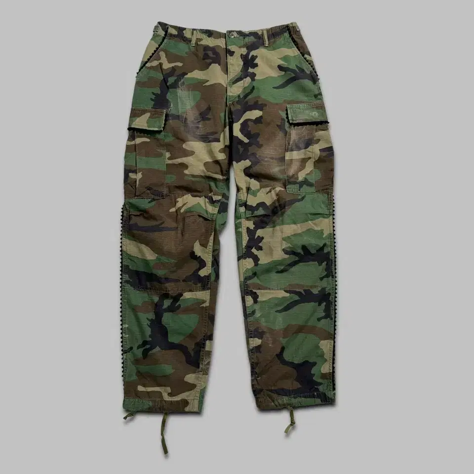 vintage custom camouflage pants