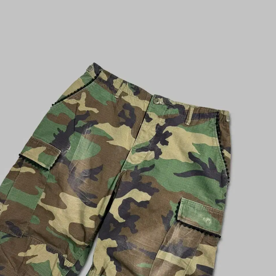 vintage custom camouflage pants