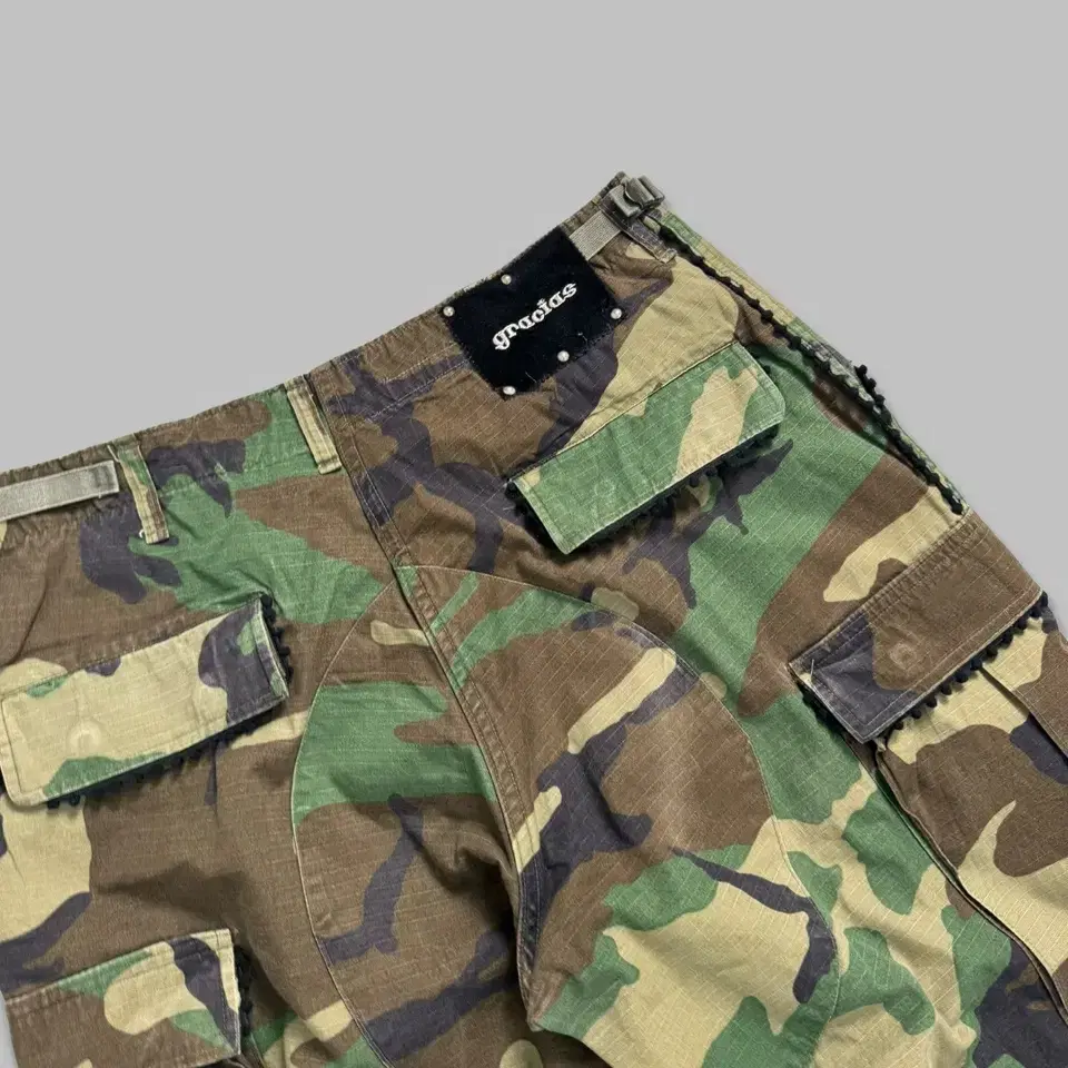 vintage custom camouflage pants