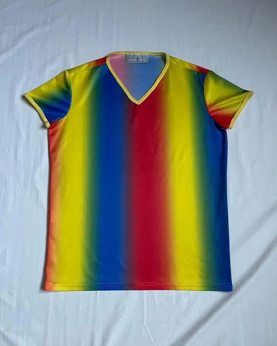 90s Dexter Wong Tricolor V-neck