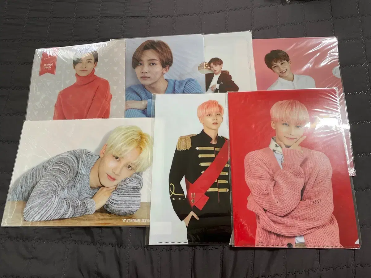 Seventeen S.Coups, Jeonghan, joshua sell clearfiles in bulk