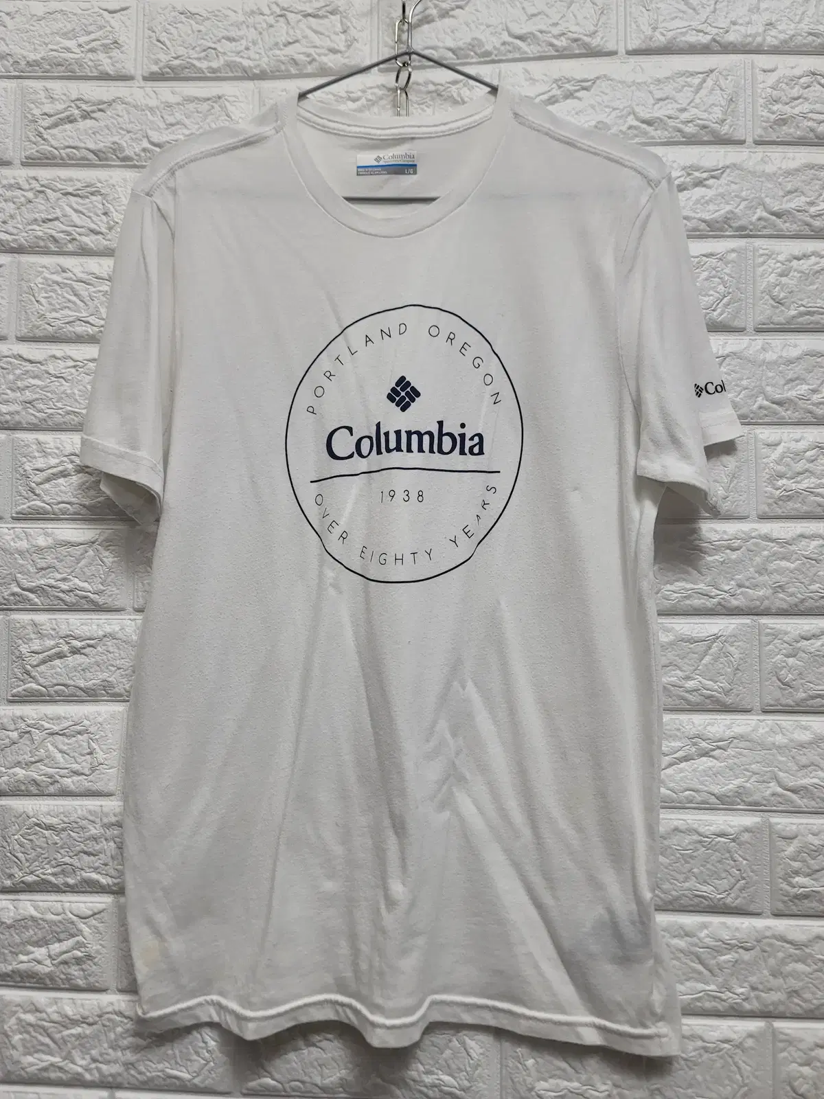 L-(Columbia)콜롬비아 남자 반팔 라운드 티셔츠 52*68