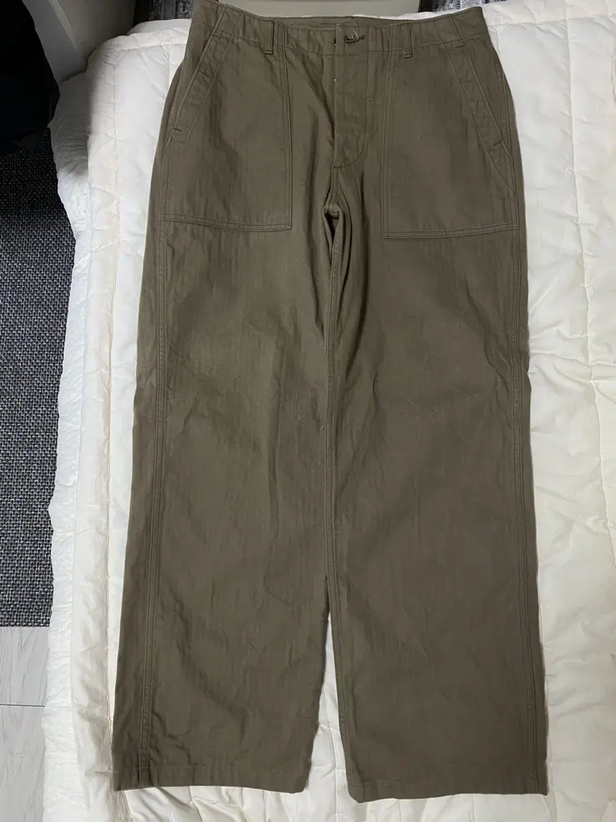 Warehouse Military Herringbone Pants Size 34