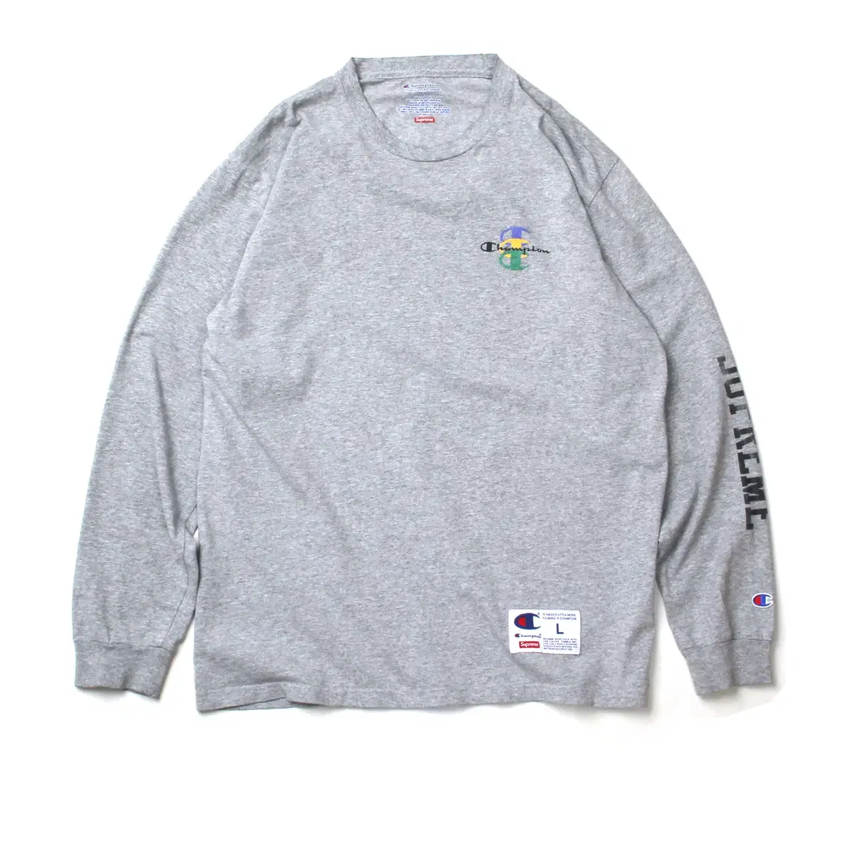 Supreme Champion Stacked C L/S Tee