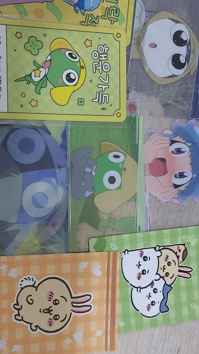 Keroro Collaboration Cafe popup store Clear Kard Amulet lenticular sell Tamamadoro