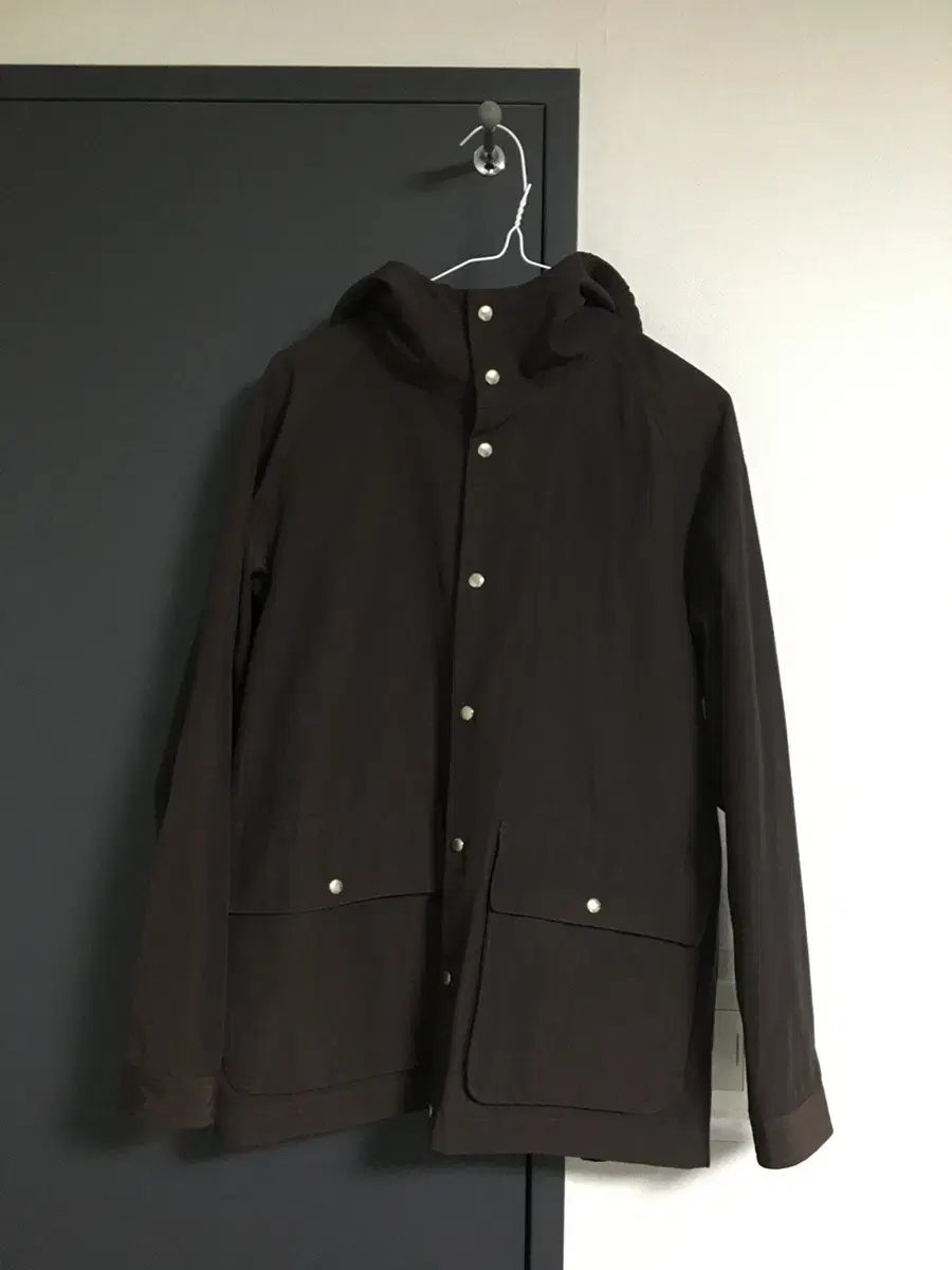 Yaeca Yaeca 60/40 Hooded Shirt (13453) S/Brown