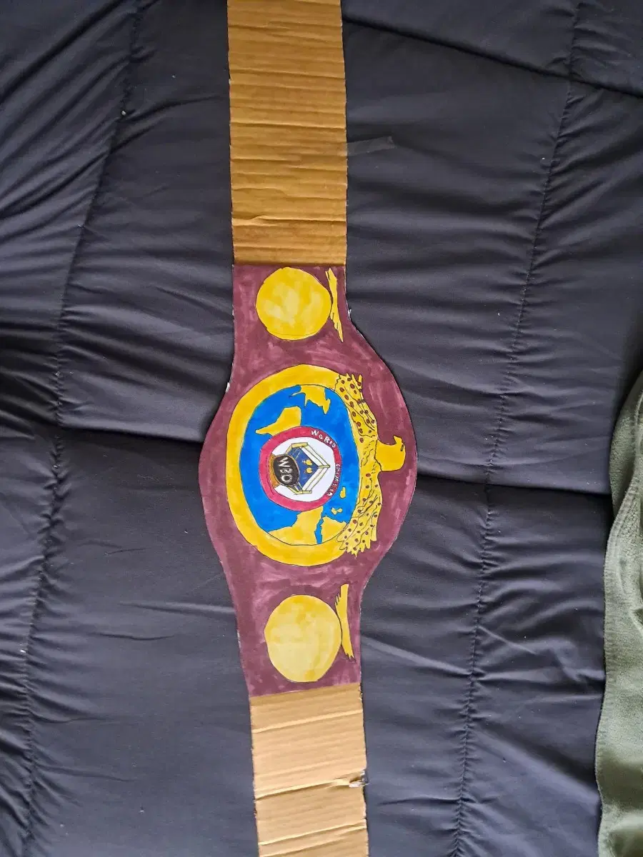 Handcrafted WBO Belts