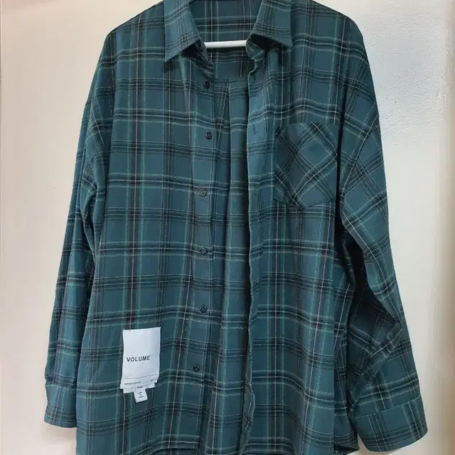 [여free] Overfit vintage check shirt