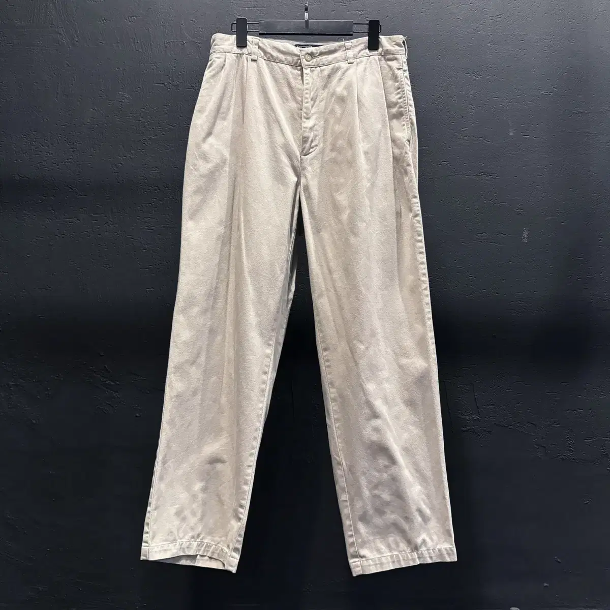 Polo Ralph Lauren Beige Hammond chino pants with rear logo patch amekaji