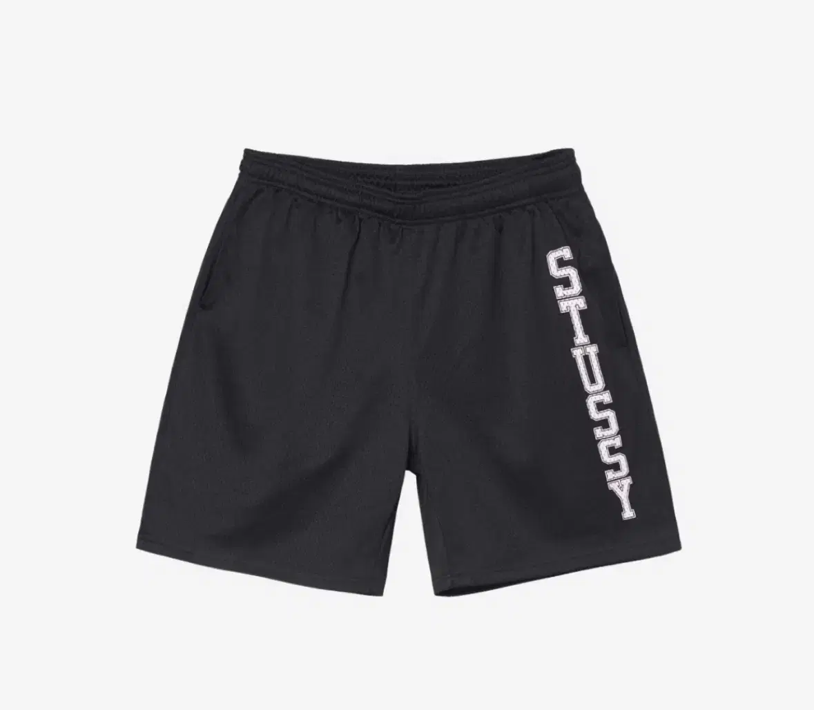 M Stussy College Eight Mesh Shorts Black New