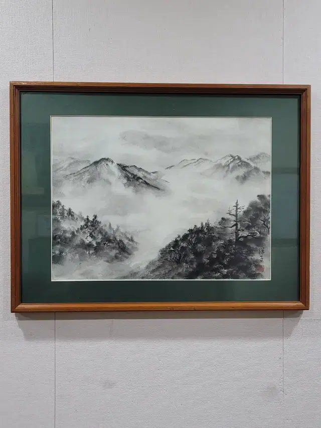 동양화 수묵화 그림 산수화