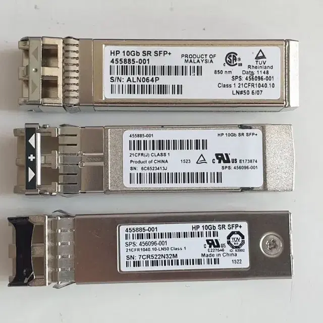 HP 10G SFP+ 광모듈, 10기가 지빅 / 455885-001