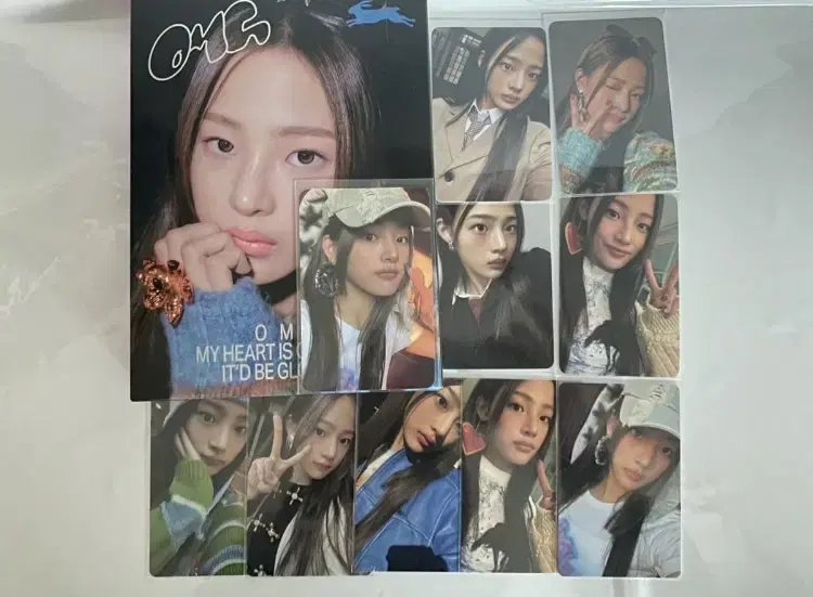 뉴진스 민지 오엠지 앨범 (omg) 포카 11장