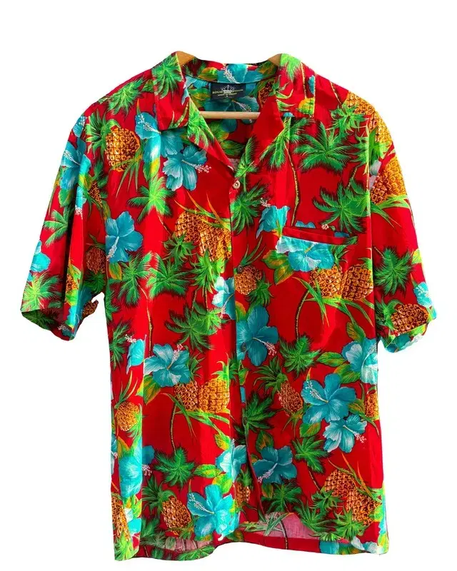 MADE IN HAWAII Hawaiian Shirt Red