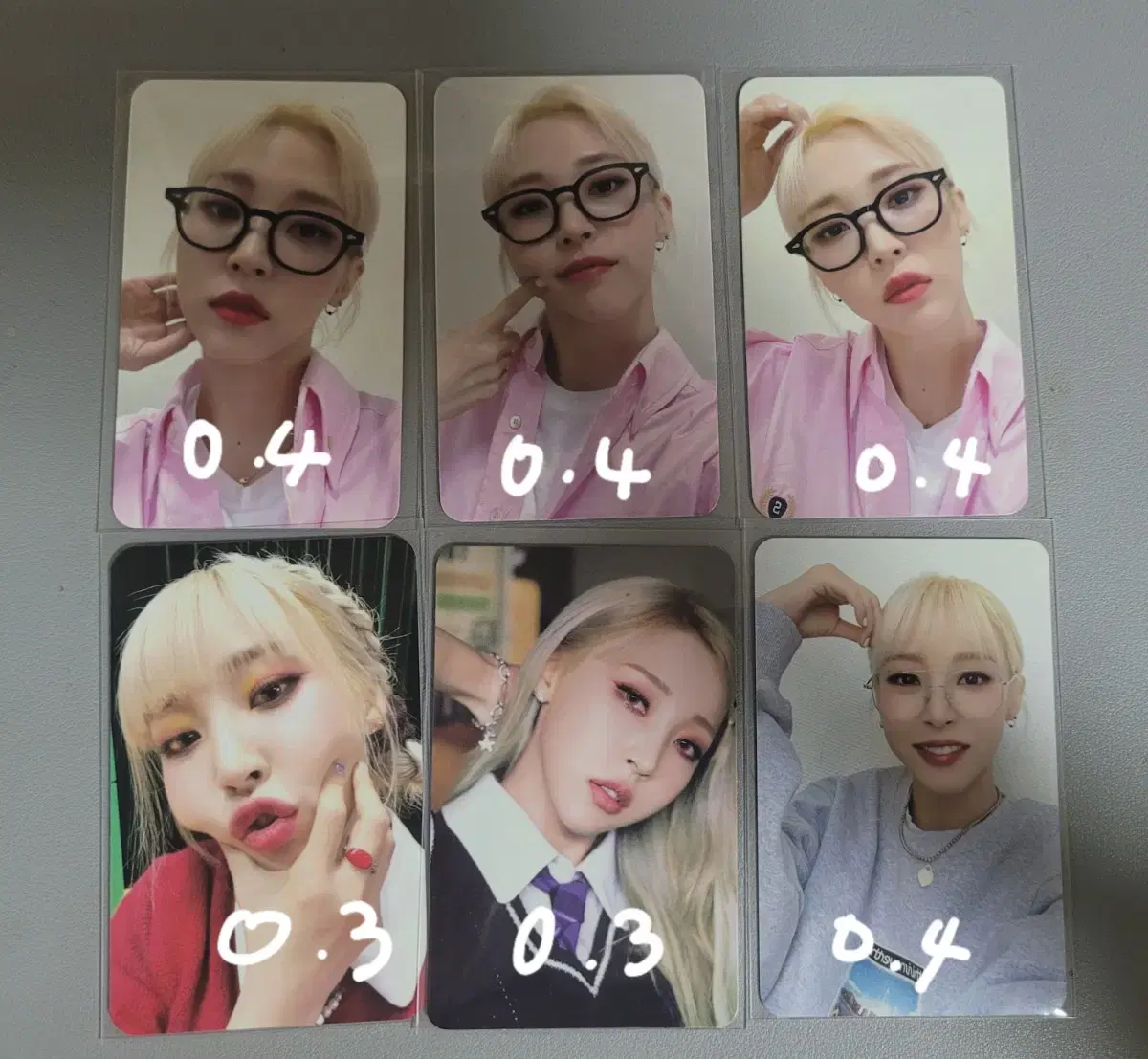 Moonbyul Chint Unreleased Photocard