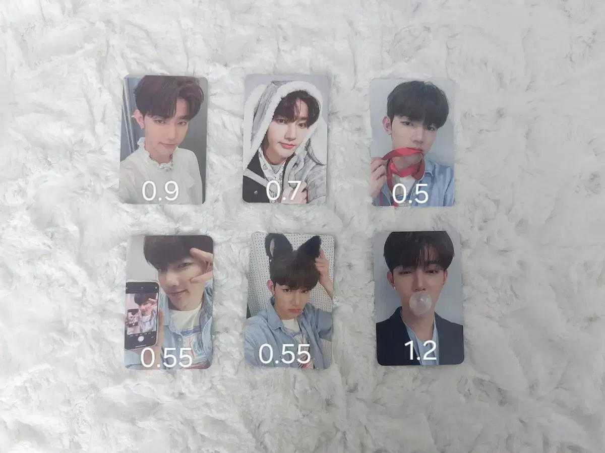 Lowest price) zerobaseone zhang hao 1집2집 토끼담요풍선검리본에버라인 unreleased photocard