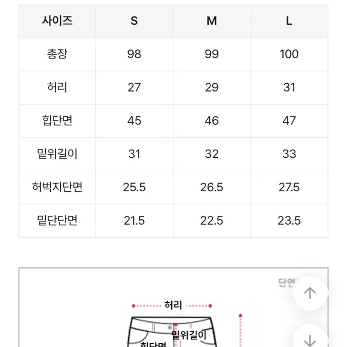 복플레이스 뒷밴딩 2버튼 미친핏 와이드 하이 데님팬츠