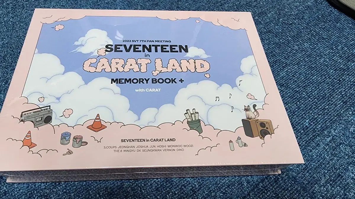 Unsealed ) seventeen Caratland Memory Book Full Night Spot 2023 2022