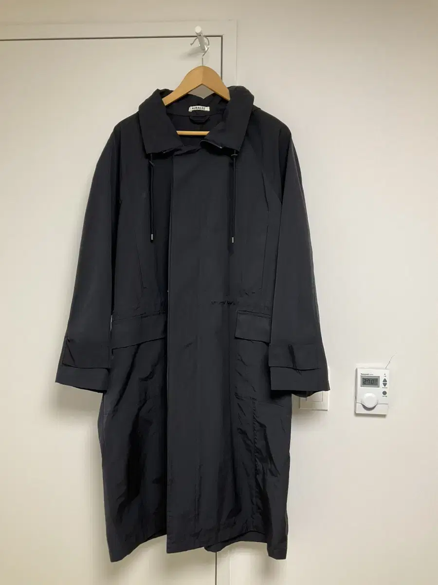 Ollari Trench Hooded Coat