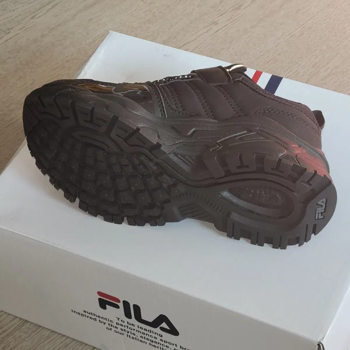 [휠라키즈새상품] [FILA KIDS] 키즈 휠봇. 200mm.블랙색상