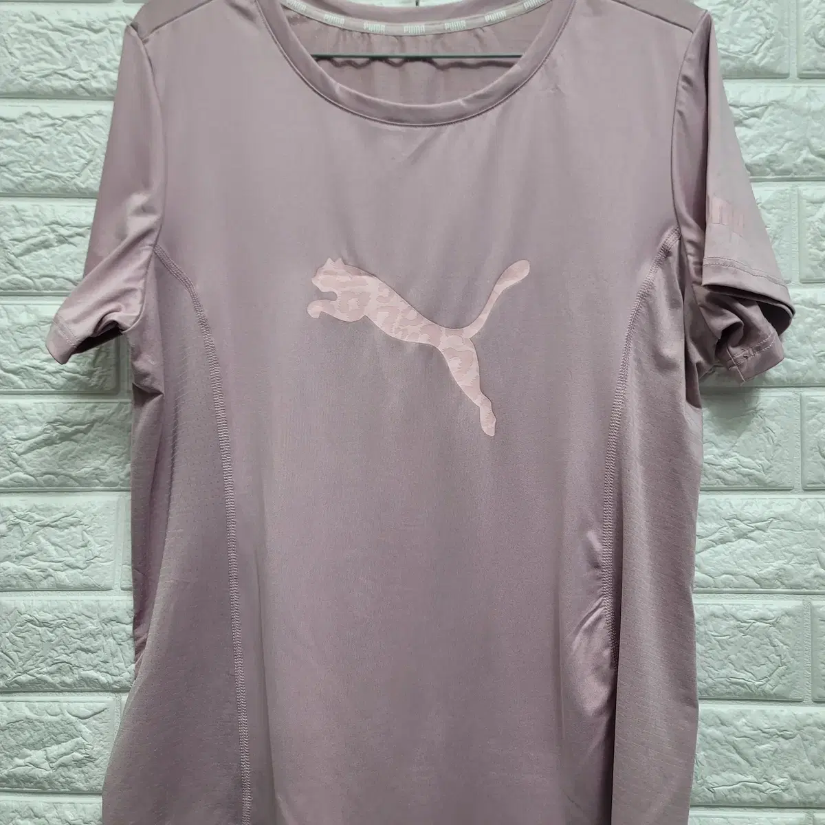 100-(PUMA)푸마 반팔 라운드 운동복 티셔츠 50*63